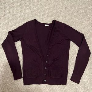 Garage purple cardigan